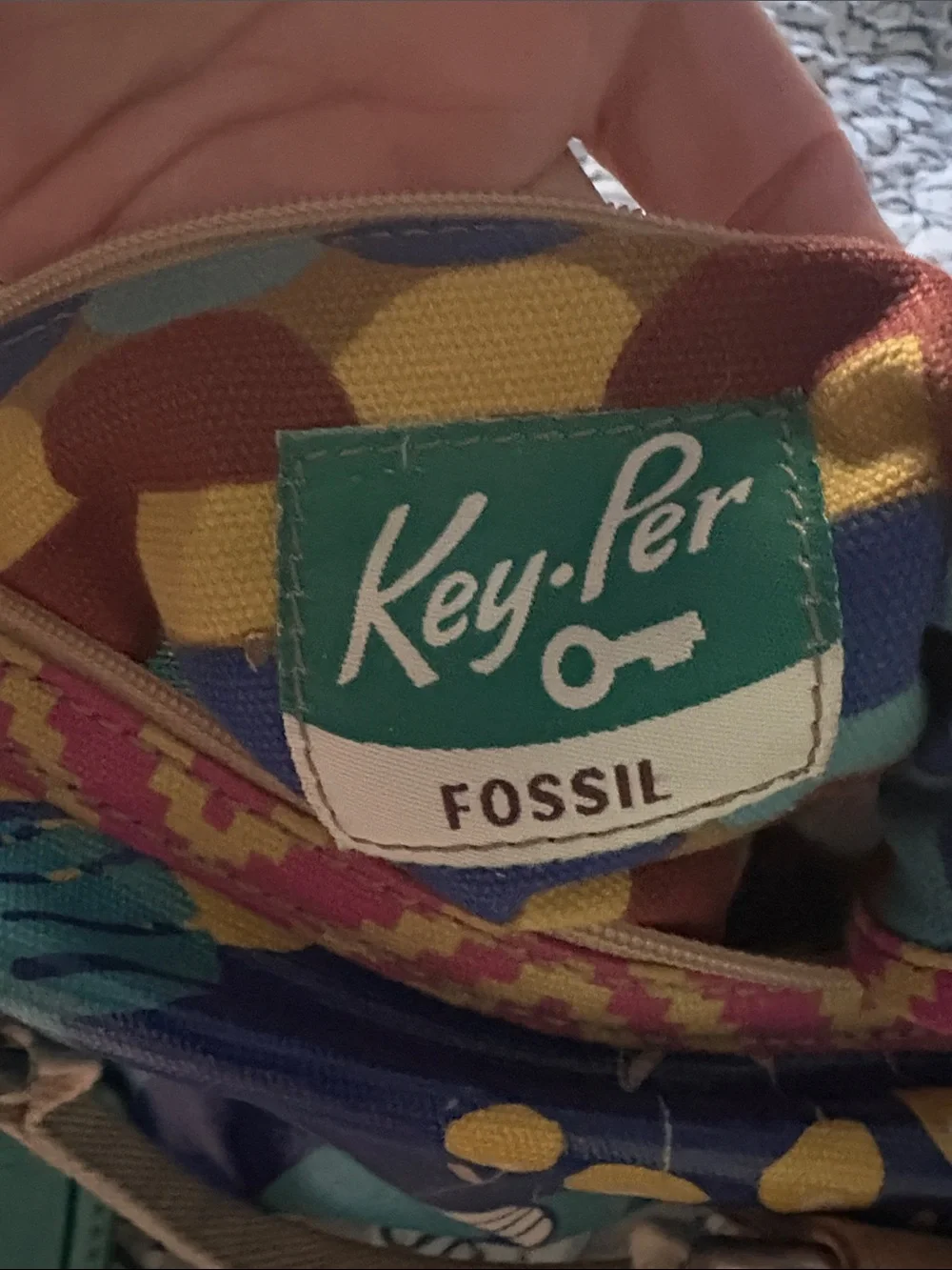 Fossil accents resistant water